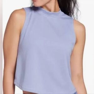 DSG Women's Mesh Mock Neck Tank Top